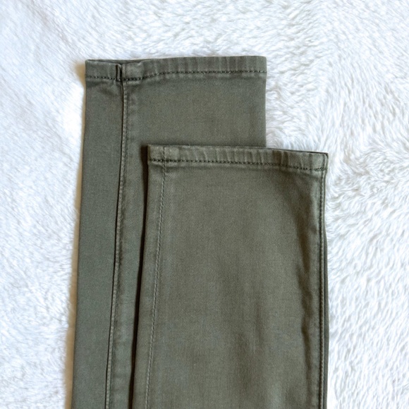 AG Adriano Goldschmied The Legging Super Skinny Ankle Green Stretch Jeans - Picture 9 of 10